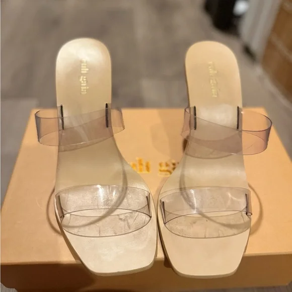 Cult Gaia Meta Sandal Pewter Multi - Picture 4 of 8